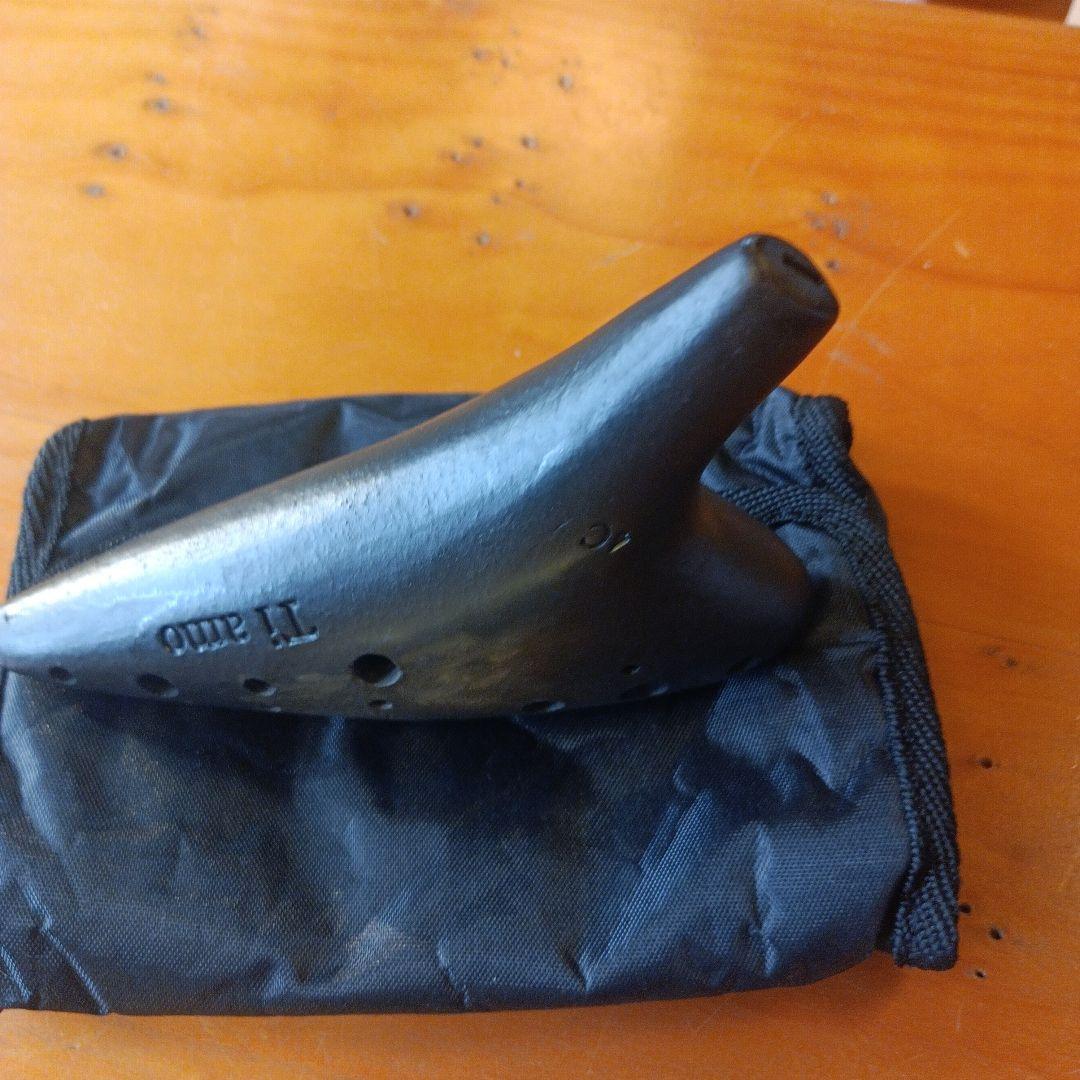 ティアーモオカリナ 4C アルトＣ 黒陶プロモデル 13穴 年末セール