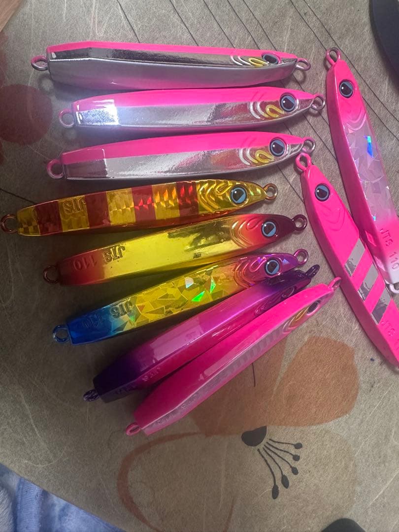 メタルジグ 10個セット カラフル