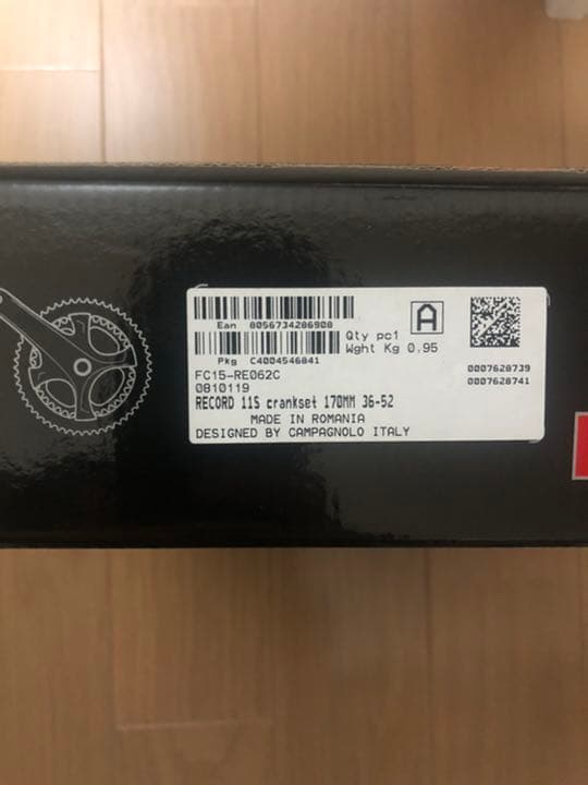 カンパニョーロ　レコード　11s クランク　新品