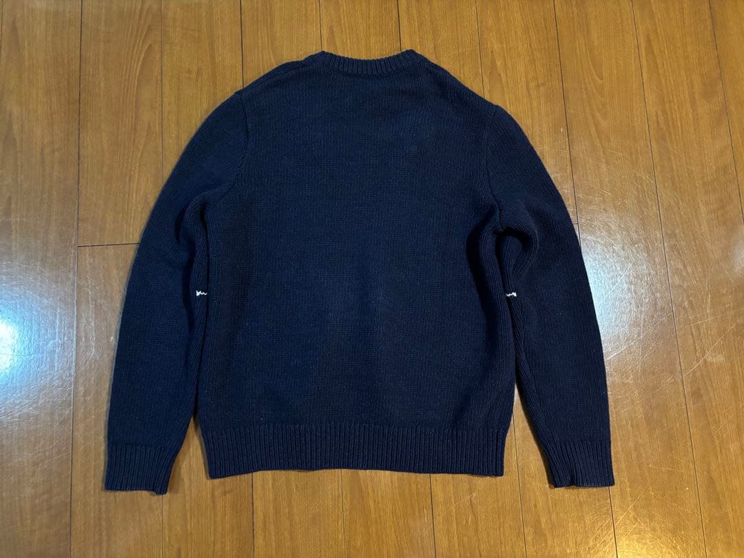 BURBERRY ネイビー ニット セーター Lサイズ