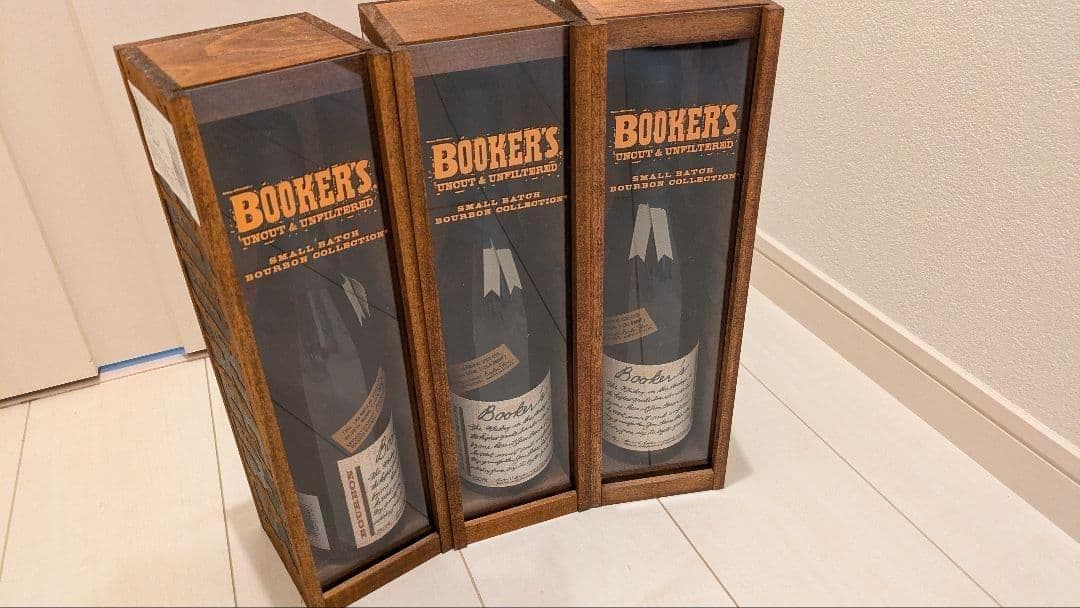 ブッカーズ 2021 1本、2023 2本のセット