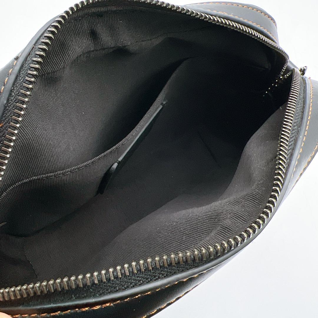 極美品 COACH グラハム クロスボディ ショルダーバッグ レザー f503