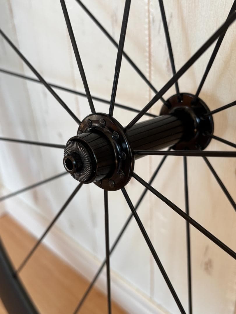 50mm カーボンチューブラーホイール 700C シマノ10速・11速