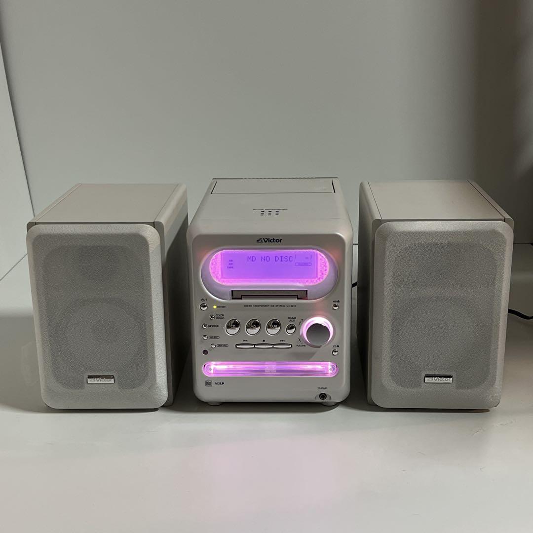 【極美品】 Victor UX-Q10 マイクロコンポーネントMDシステム