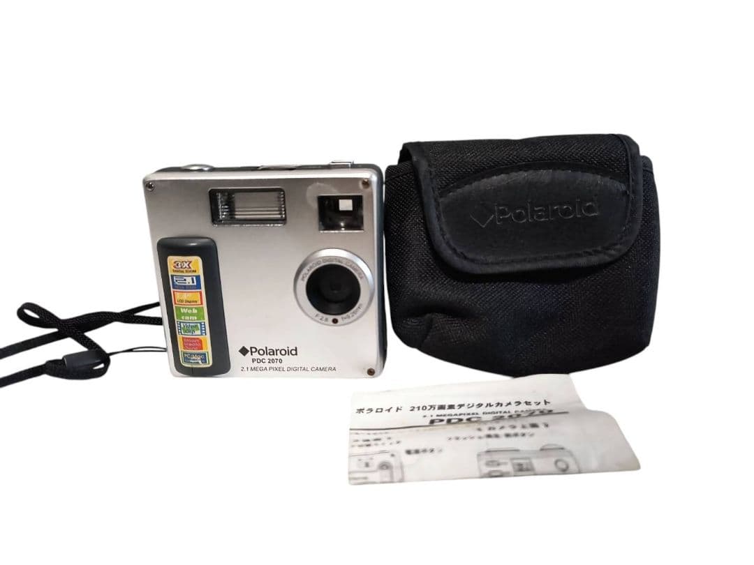 ポラロイド 210万画素 デジタルカメラ PDC 2070 動作確認済み