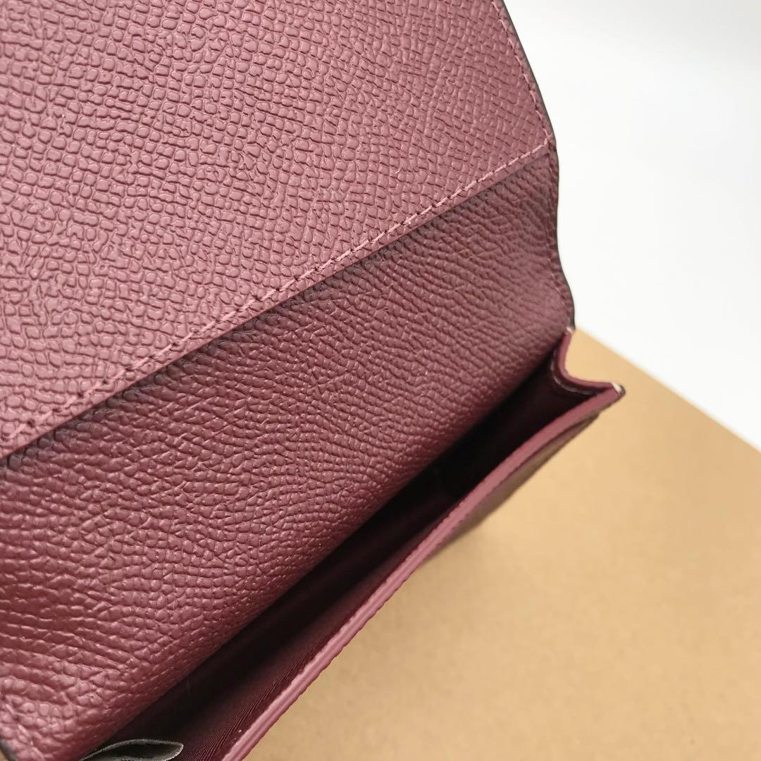 【COACH☆新品】☆☆ビジネス カード ケース☆名刺入れ☆レザー☆トープ☆☆