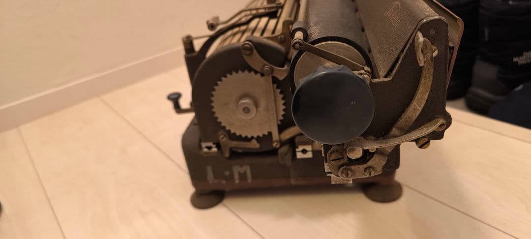 昭和レトロ 東芝 和文タイプライター 1400FL　動作未確認