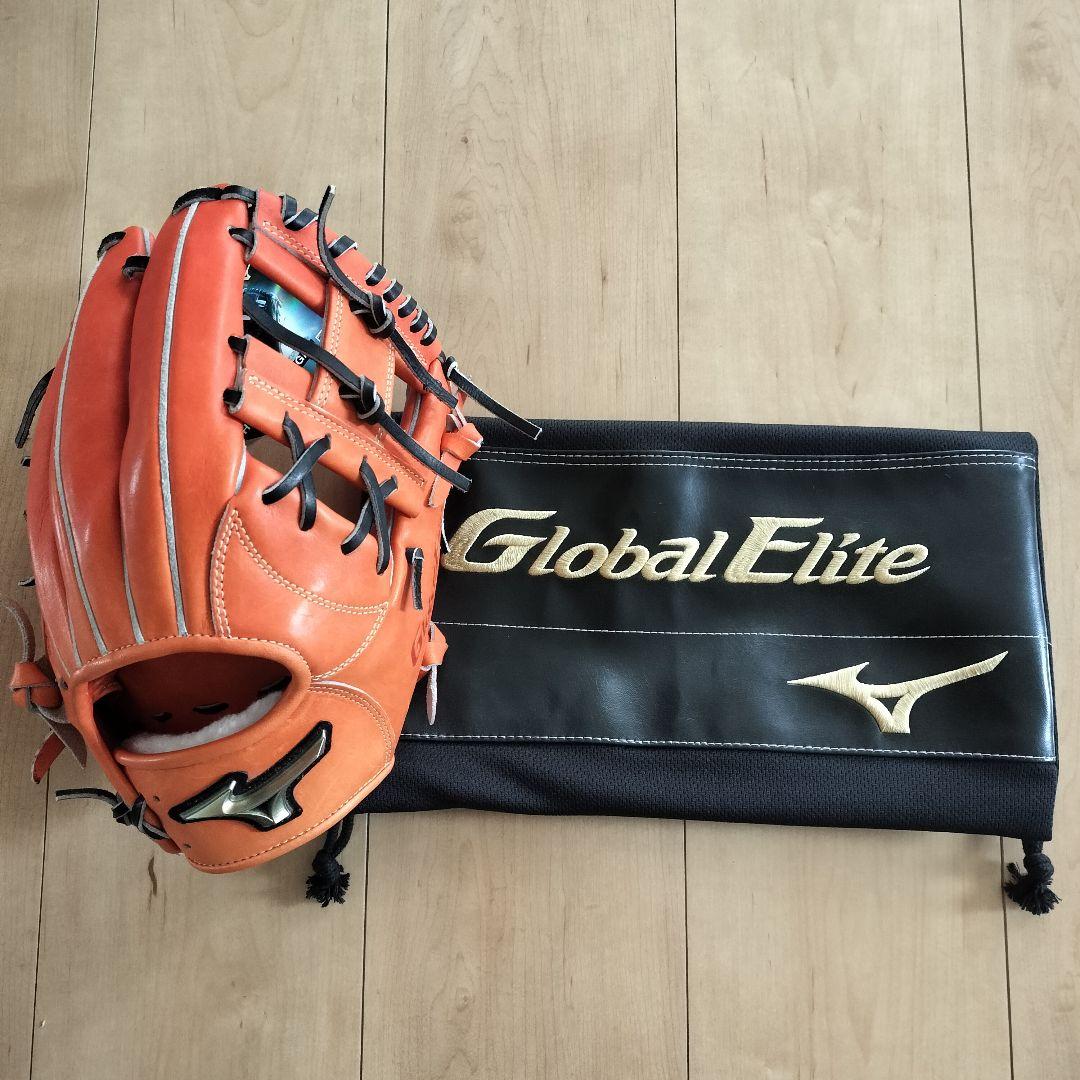 【限定モデル】ミズノ　硬式用　内野手用　サイズ9　グローバルエリート