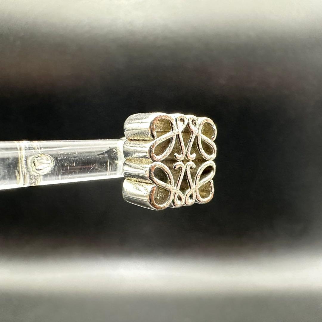 極美品✨　LOEWE　ロエベ　ピアス　ロゴ　希少　刻印　1221