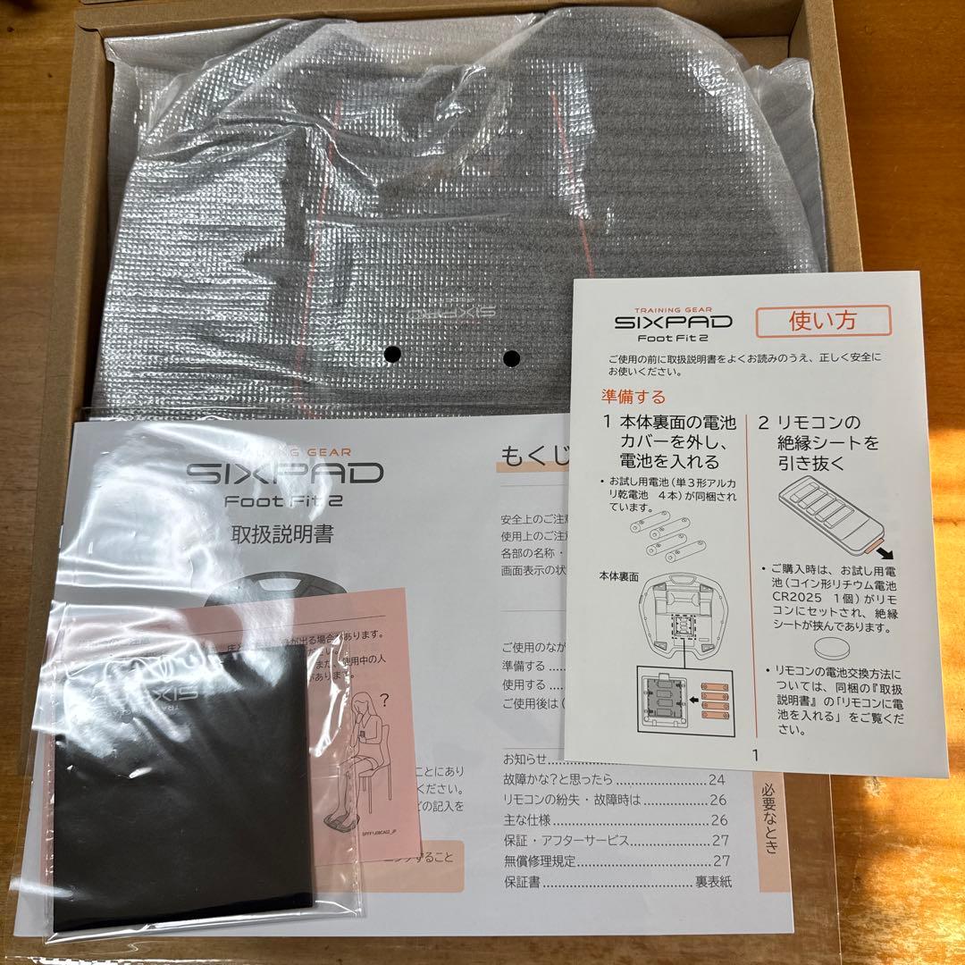 新品SIXPAD SP-FF2310FA BLACK Footfit2