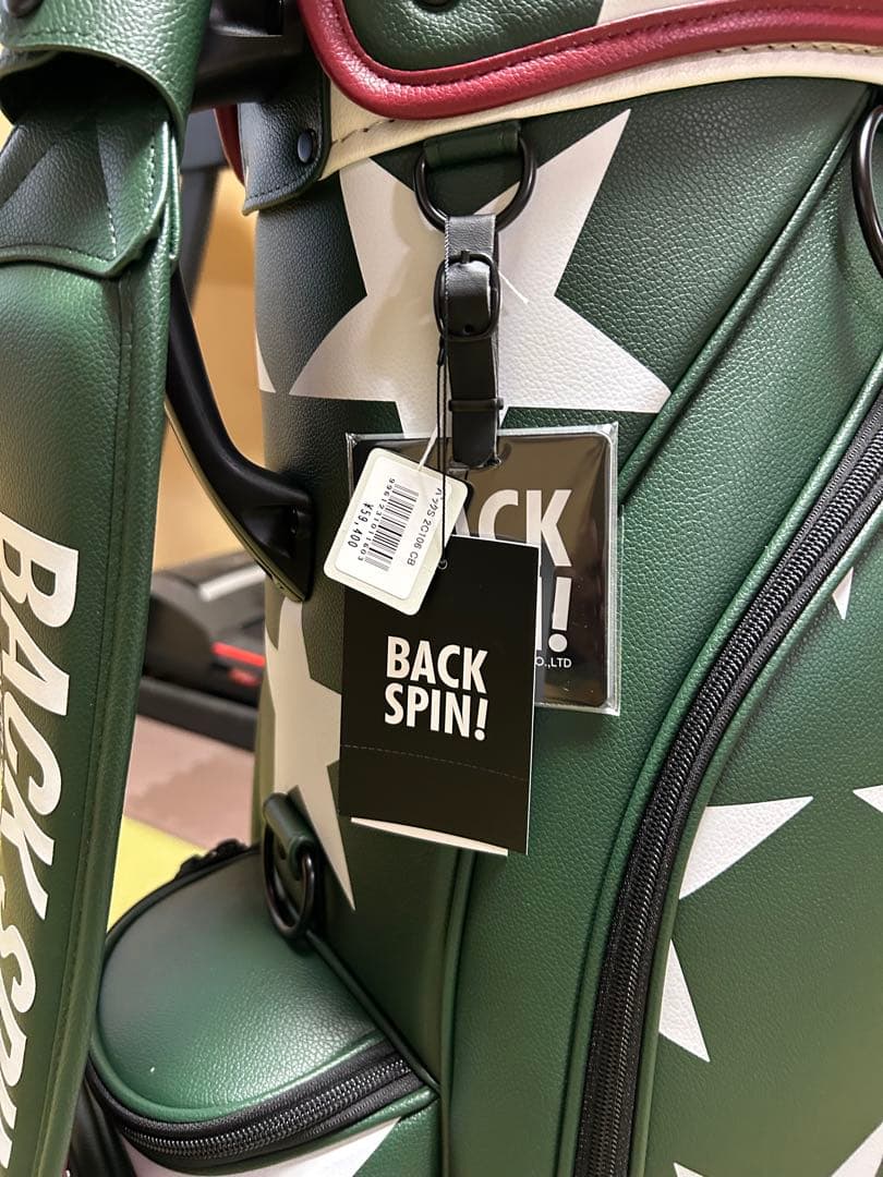 d*5様 BACK SPIN 星柄 ゴルフバッグ
