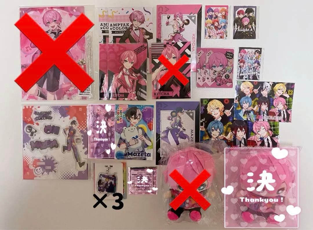 AMPTAK×COLORS まとめ売り バラ売り可 まぜ太 けちゃ