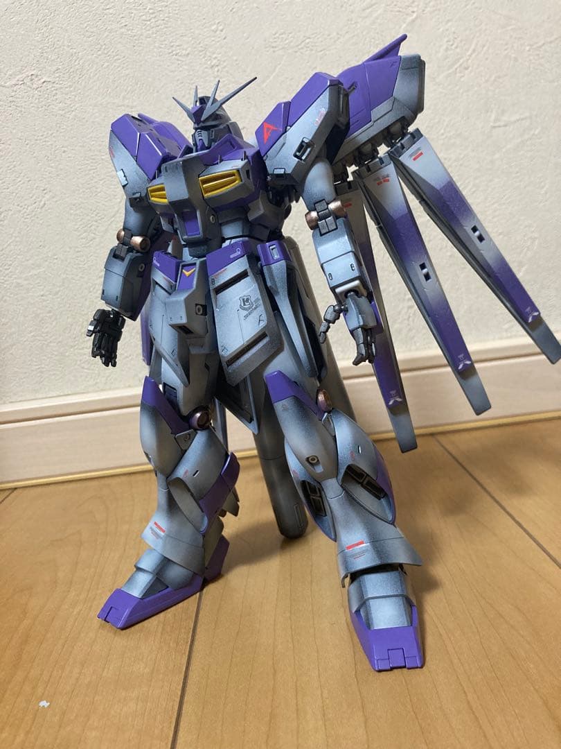 mg ver.ka hi-νガンダム　塗装品　ジャンク品