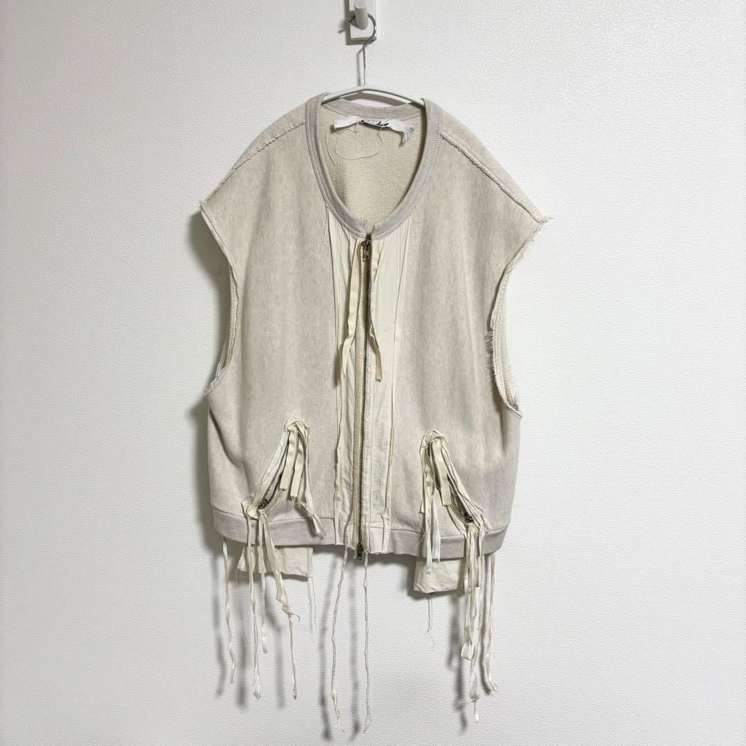 【midorikawa】19ss スウェット ベスト