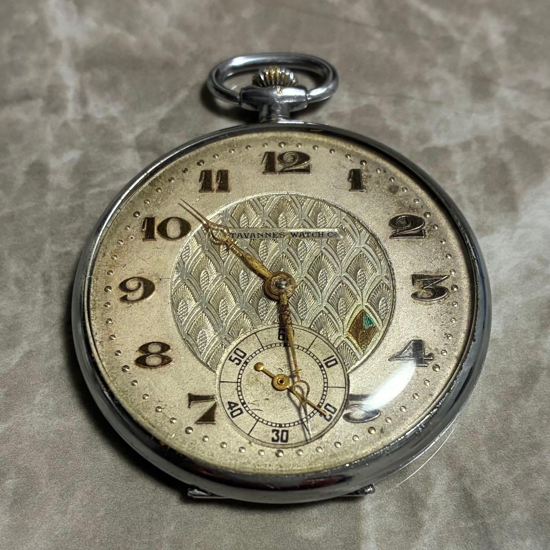 TAVANNES WATCH Co　スイス製　懐中時計　アンティーク　骨董