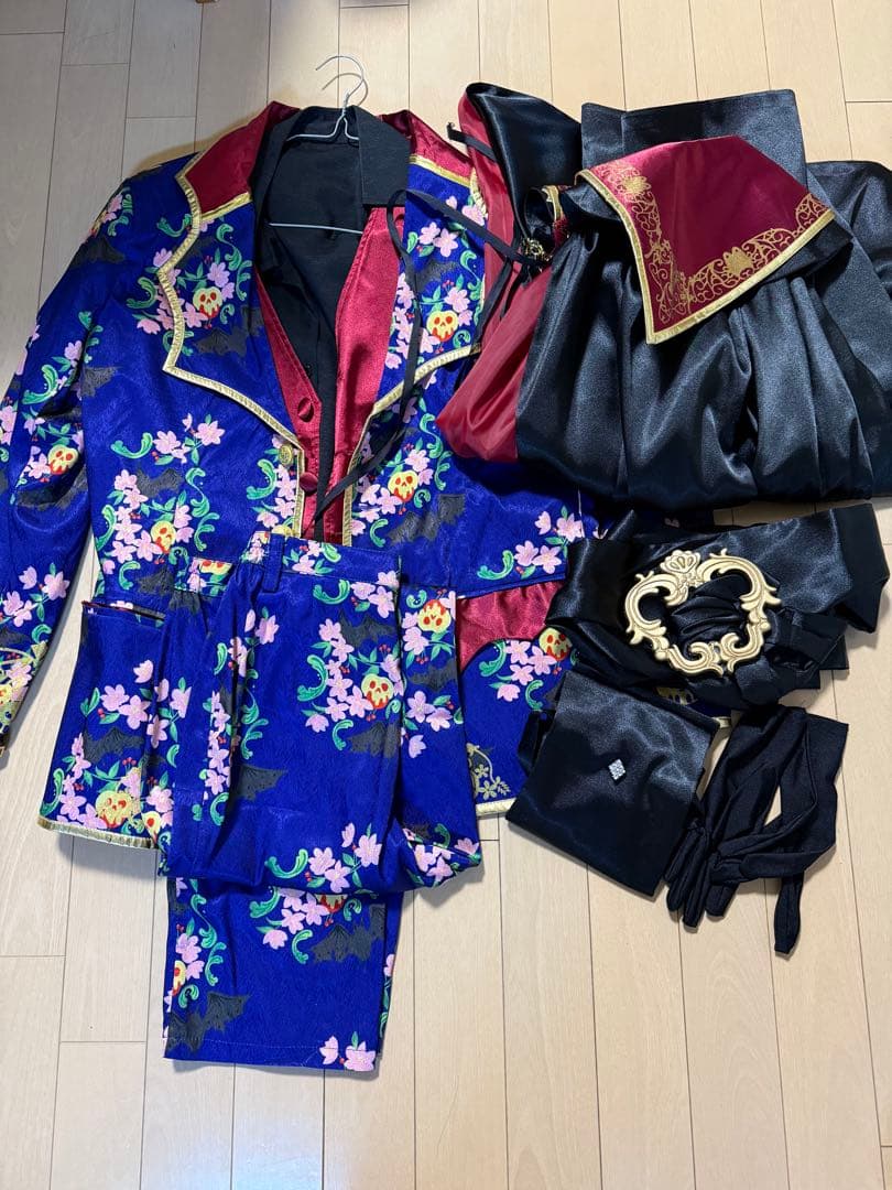 ツイステ スケアリードレス ポムフィオーレ寮 コスプレ衣装　靴付き