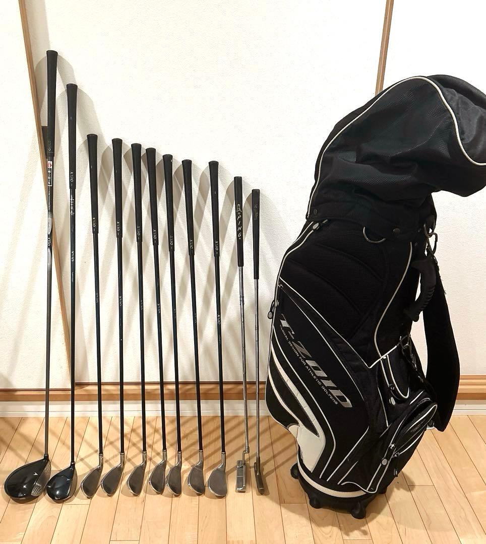 ゼクシオ　XXIO ゴルフクラブ　ゴルフクラブセット　11本　バック付き　メンズ