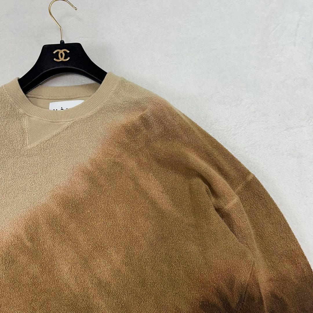 K576 L ノーマティーディー クルーネック スウェット ブラウン メンズ