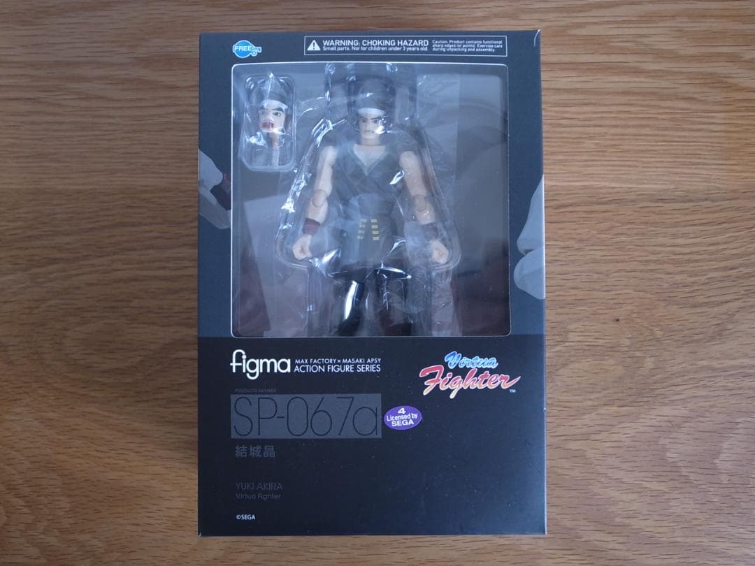 figma バーチャファイター 結城晶 アキラ フィギュア