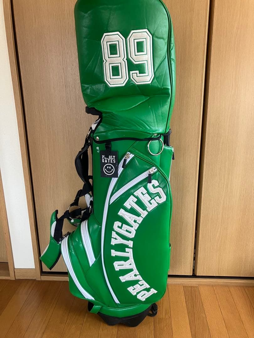 MKT！PEARLY GATES 緑色 キャディバッグ 89