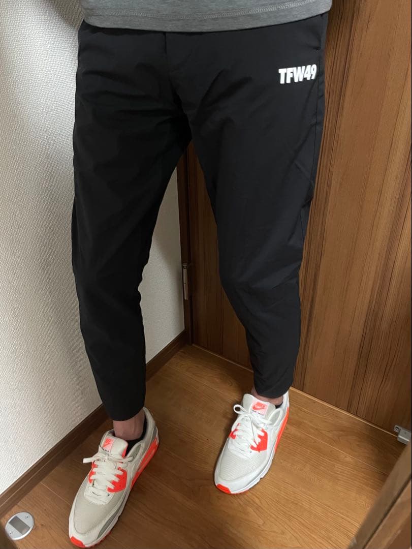 定価3.6万　TFW49 パンツ　ブラック　S ゴルフ junhashimoto
