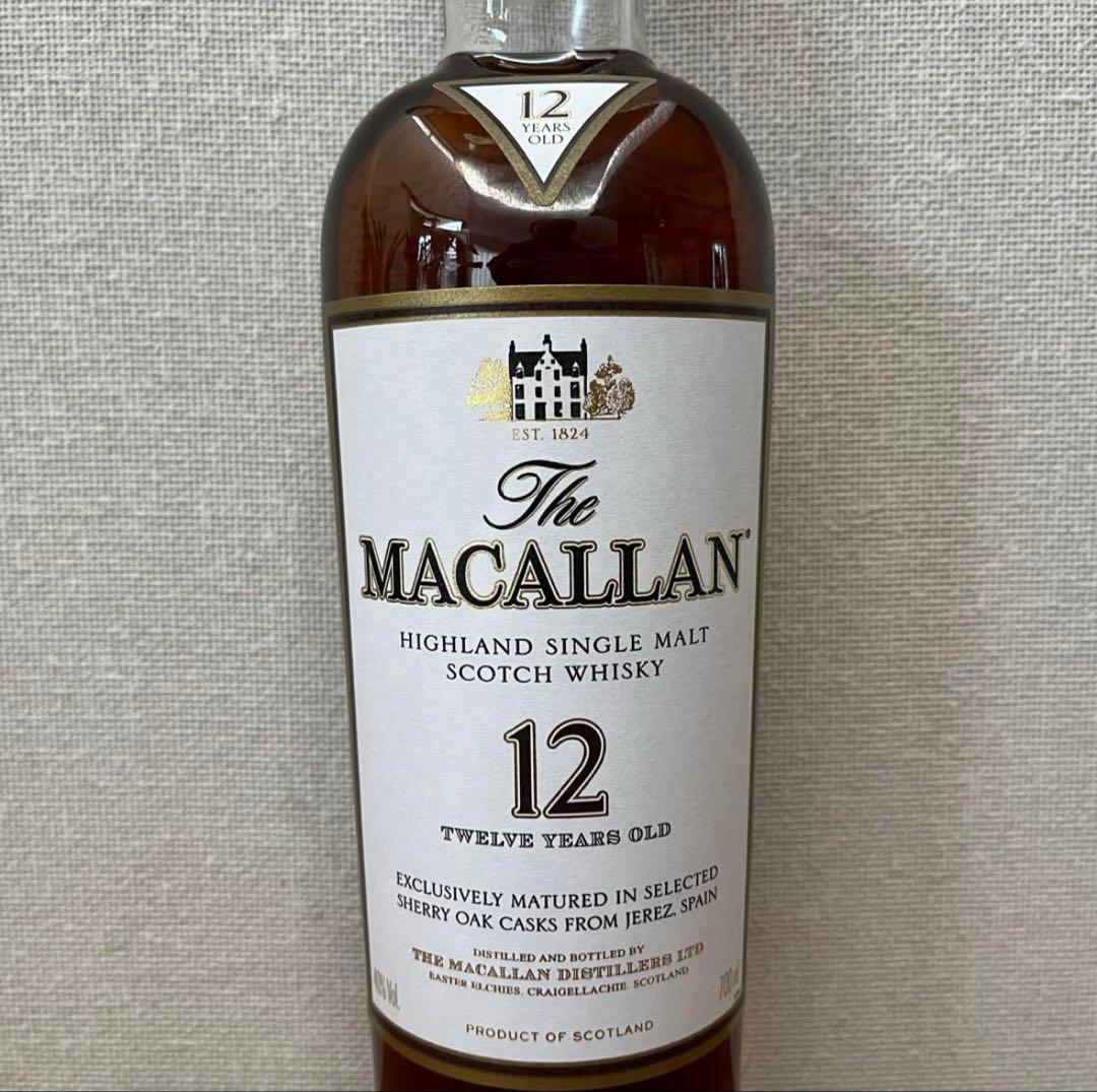 海*原様 The Macallan 12年 ギフト箱入り　サントリー酒類（株）時
