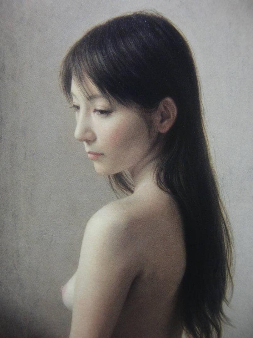 塩谷 亮、髪、厳選、希少画集・額装画、新品高級額 額装付、状態良好