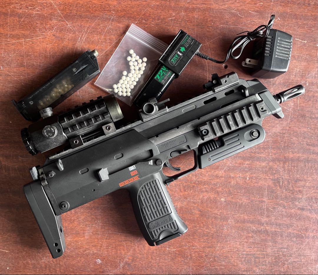 H&K MP7 A1 電動ガン 本体と付属品