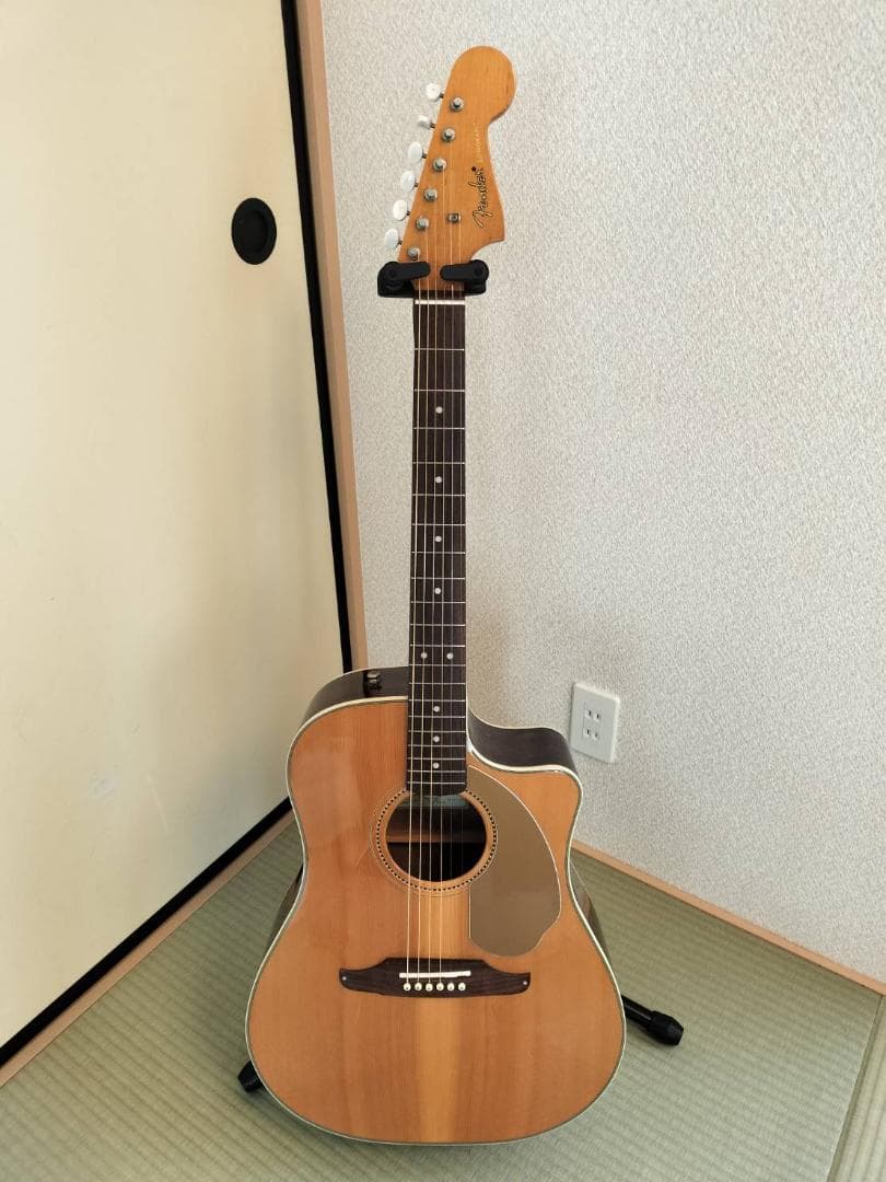 Fender Sonoran SCE NAT エレアコ 現状品 ギグバッグ付