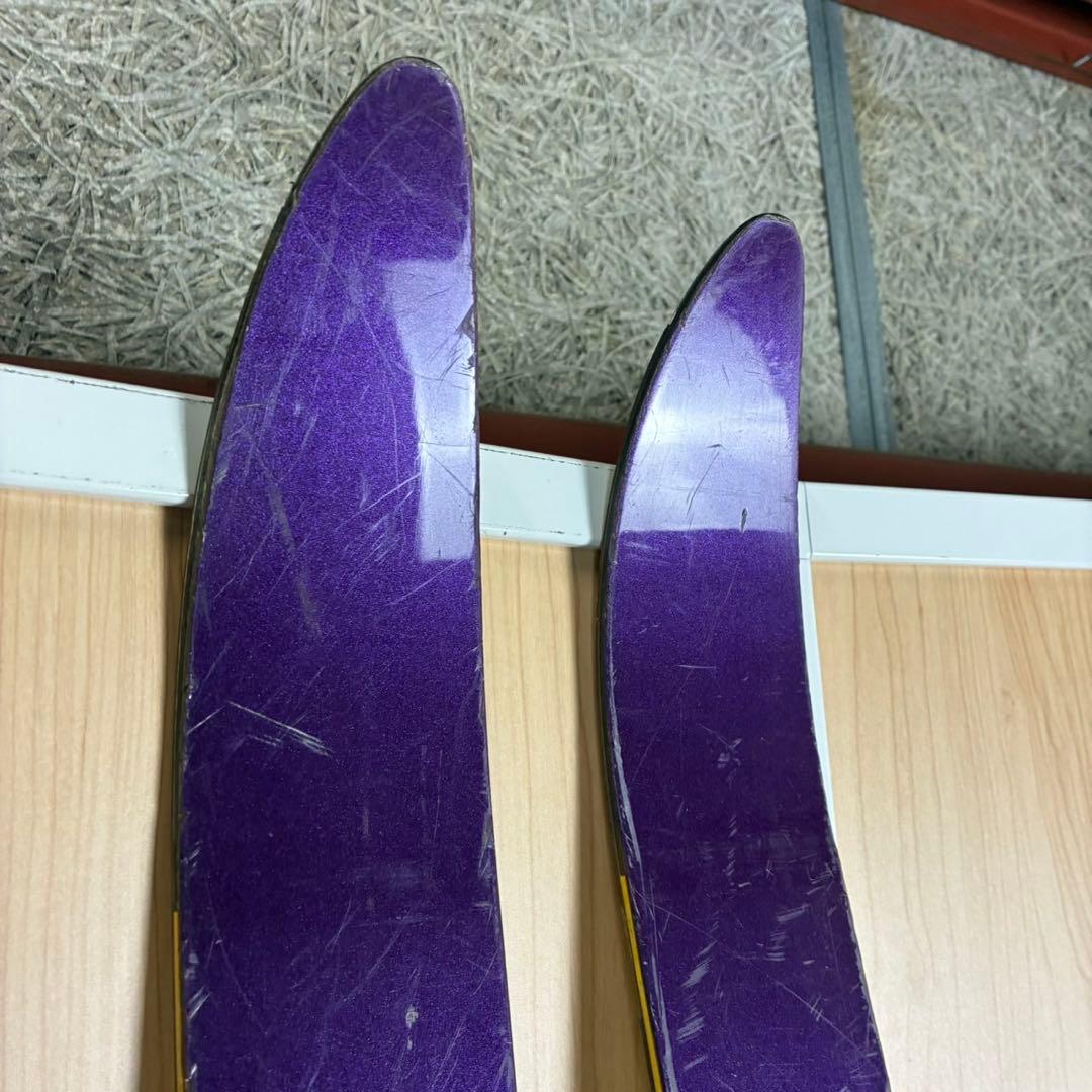 【送料込】KAZAMA テレマークスキー板　ポール　セット　山スキー