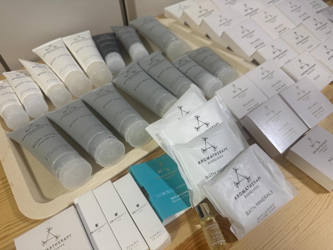 アロマセラピー　JWマリオット　アメニティ　54個