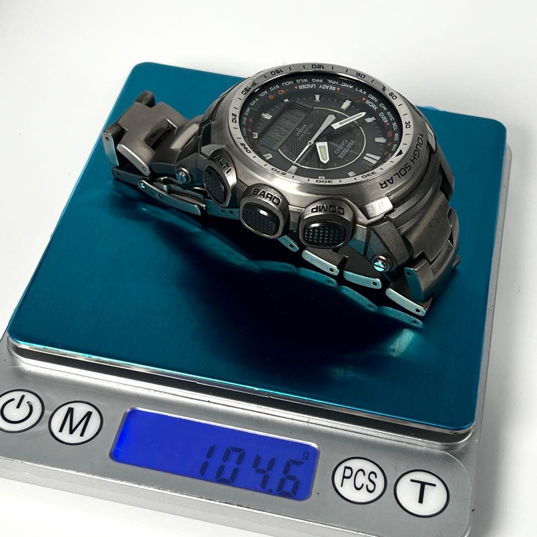 【希少/稼働品】カシオ プロトレック PRW-5100T ソーラー アナデジ