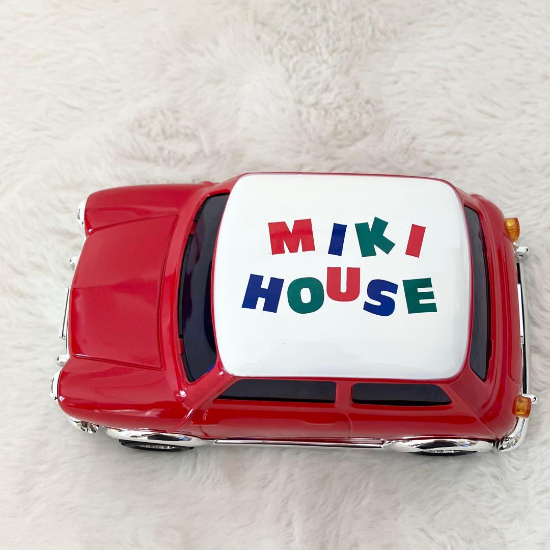 【レア・美品】MIKI HOUSE ミキハウス　ブリキミニカー　ミニクーパー