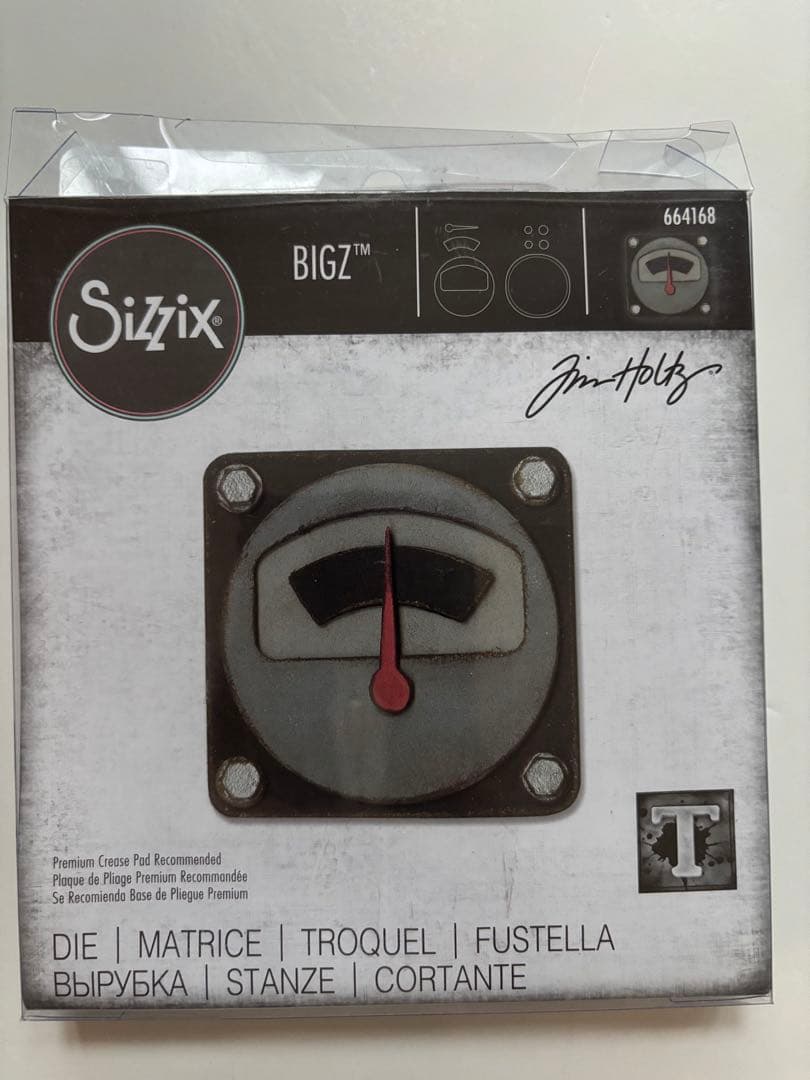 アルバム・スクラップ Sizzix Bigz Dies Voltage 664168 timholtz
