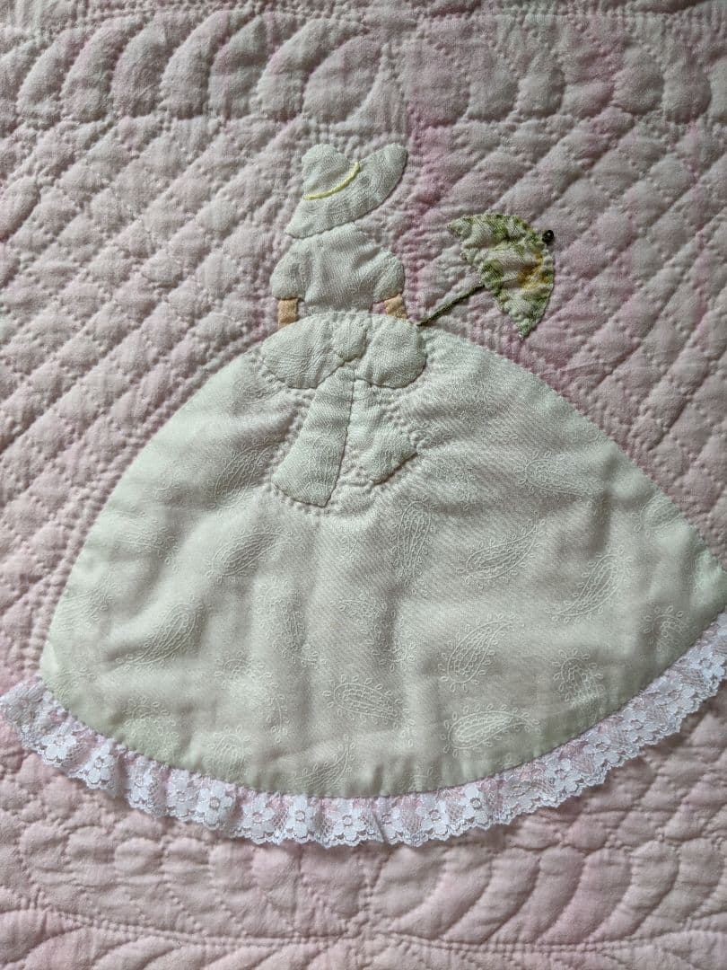 スーちゃん　パッチワークキルト　タペストリー