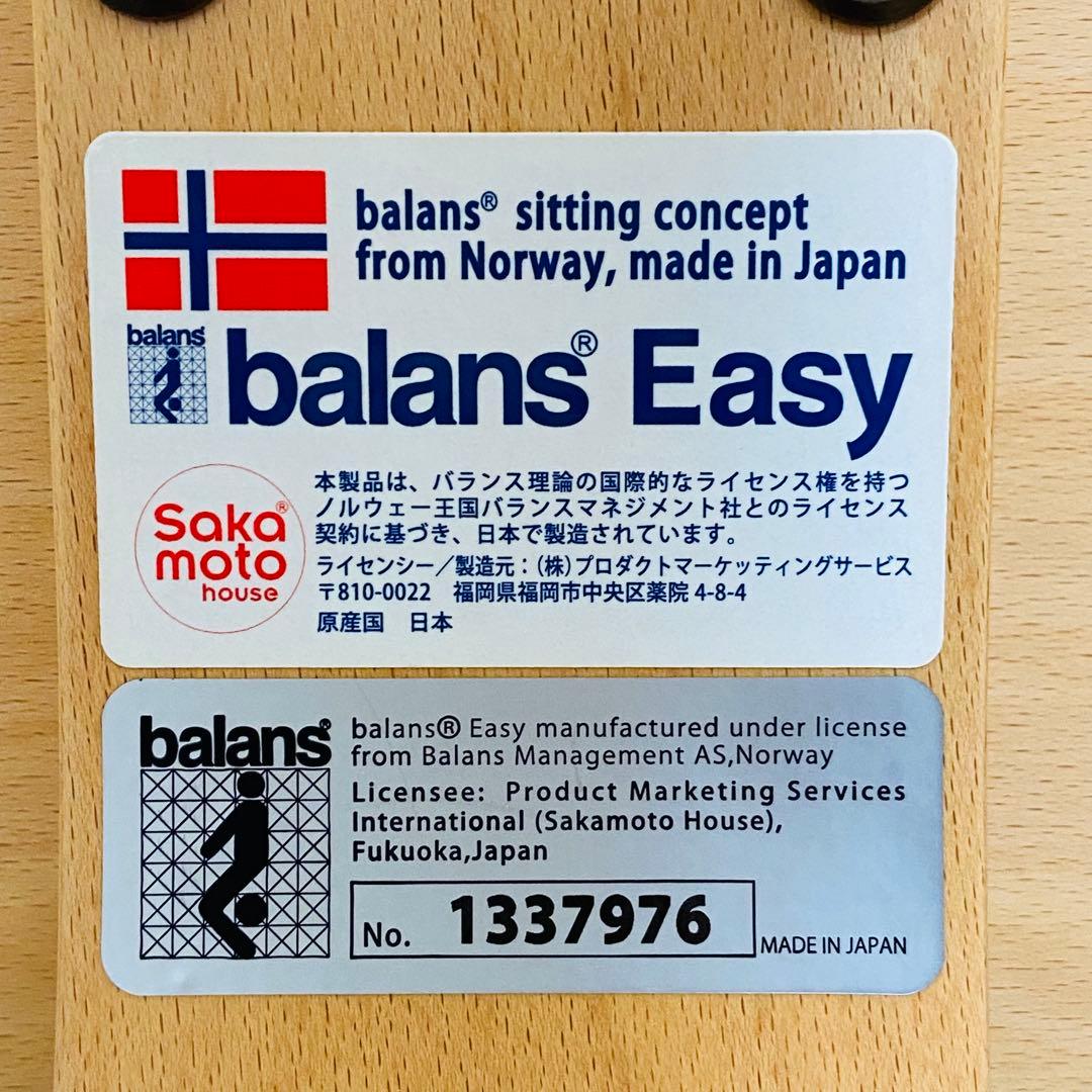 サカモトハウス バランス　チェア イージー balance easy 姿勢矯正