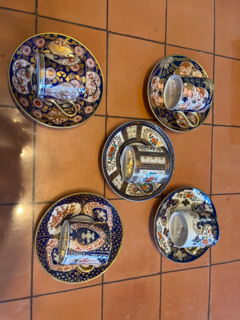 ロイヤル伊万里コーヒーカップセット