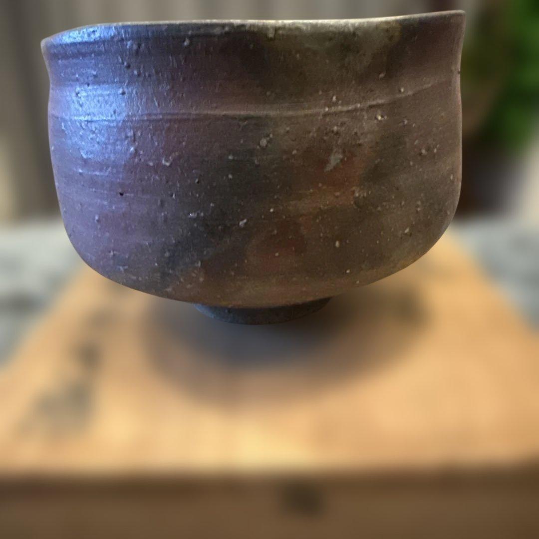 備前焼き　七十六代利右衛門　金重陶弘　利陶苑抹茶碗