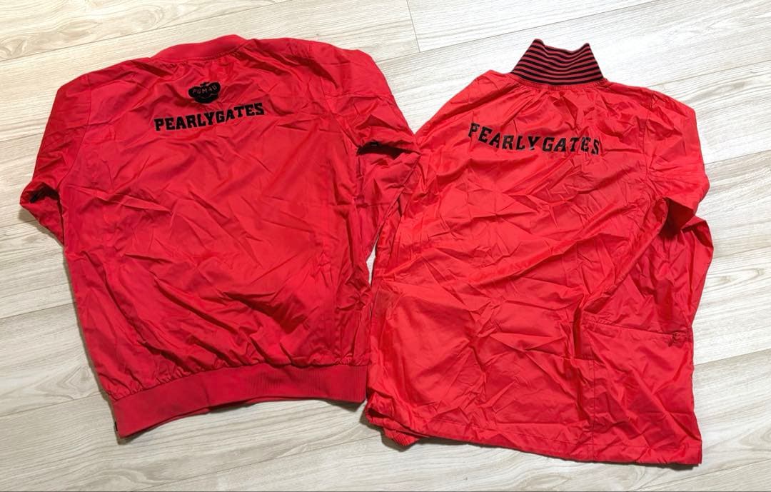 PEARLY GATES レッドジャケット サイズ1 蓄熱裏地　2枚組サイズ1