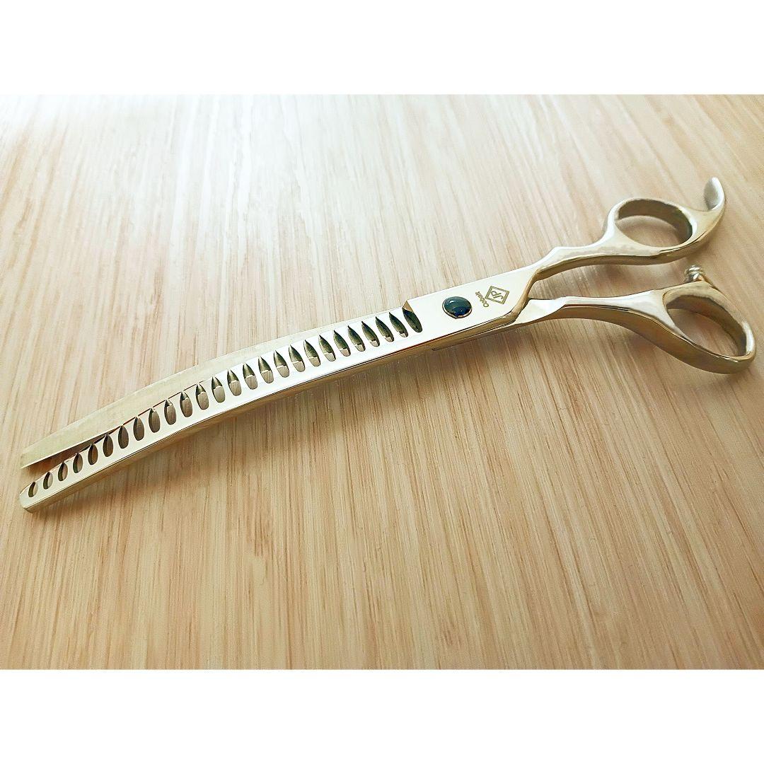 7.5インチカーブセニングシザーブレンダーカーブブレンディングシザートリマー