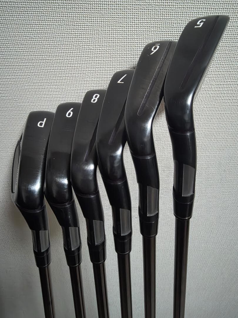 【限定品】TaylorMade ステルス ブラック アイアン 6本セット