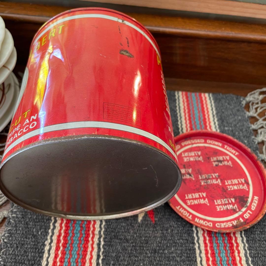 希少品！40s〜50s タバコ缶　アメリカンアンティーク　USAヴィンテージ雑貨