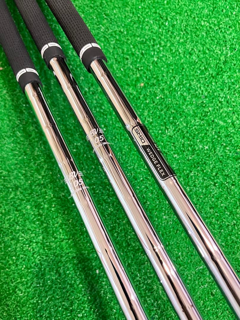 試打のみ　ボーケイ SM10 52F 56S 60K 希少ニッケル