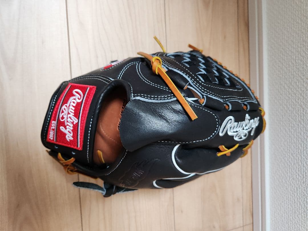 Rawlings 黒 軟式グローブ　投手　左