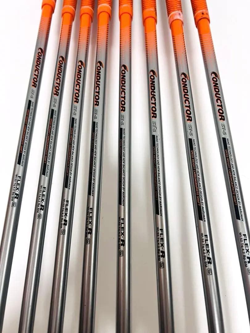 マルマン Conductor 8本 アイアンセット R メンズ 右 ヘッド美品