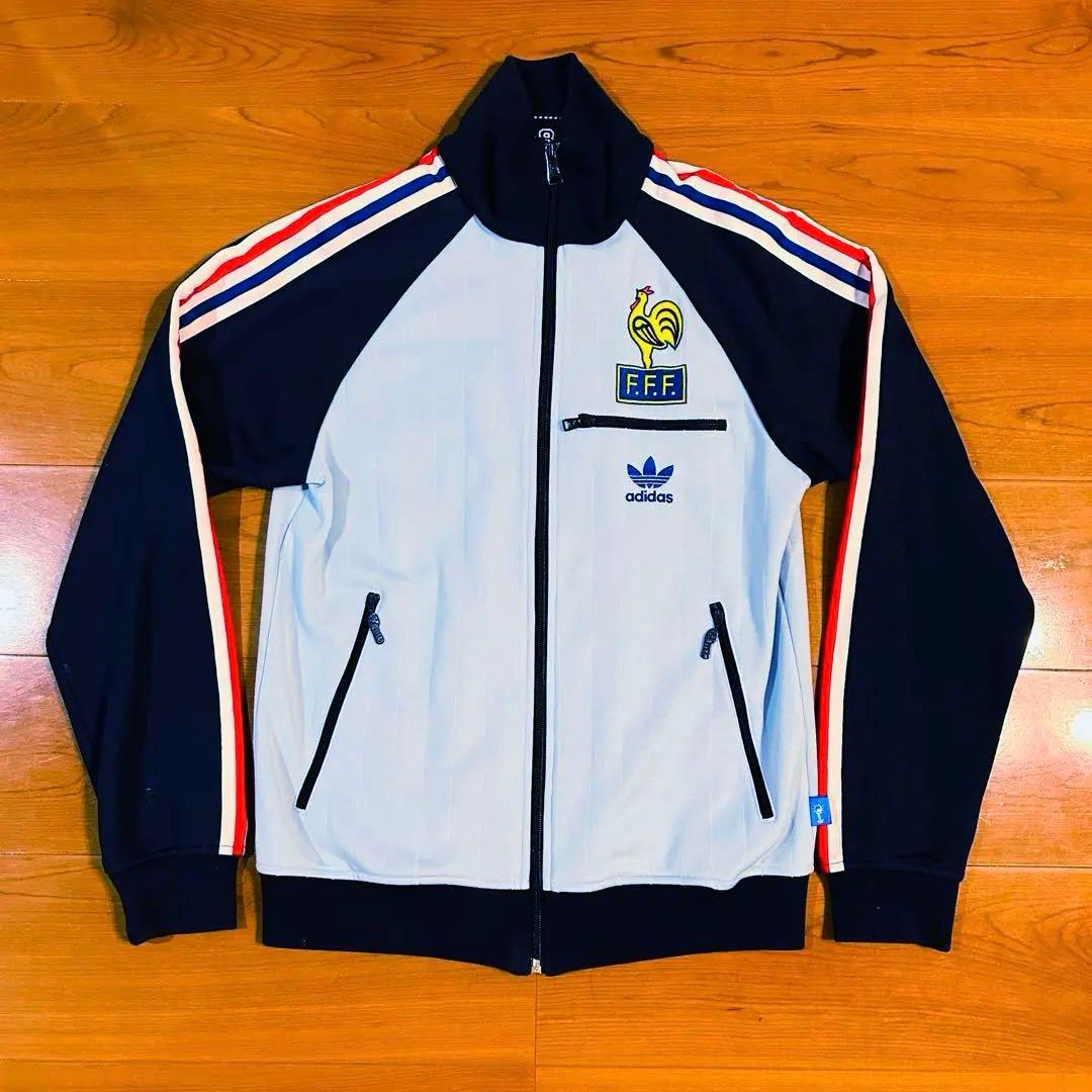 アディダス フランス代表 ジャージ トラックトップ adidas S