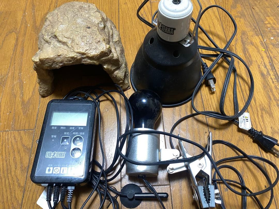 あ*こ様 GEX エキゾテラ タイマーサーモ RTT-1 ほか　爬虫類飼育セット