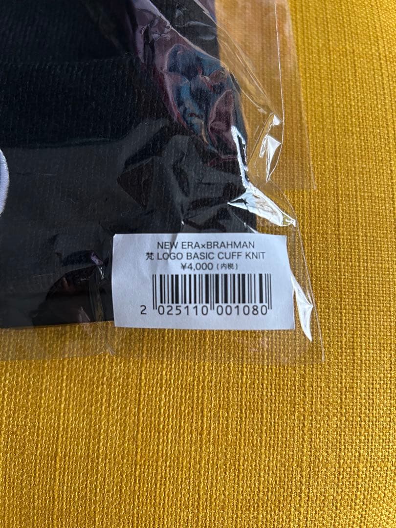 BRAHMAN×ニューエラ　梵LOGOBasicCuffKnit ニット帽
