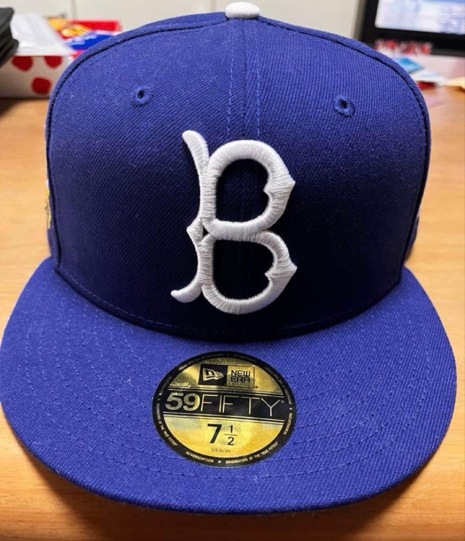 【タグ付き新品NewEra59FIFTYJackie Robinson7 1/2