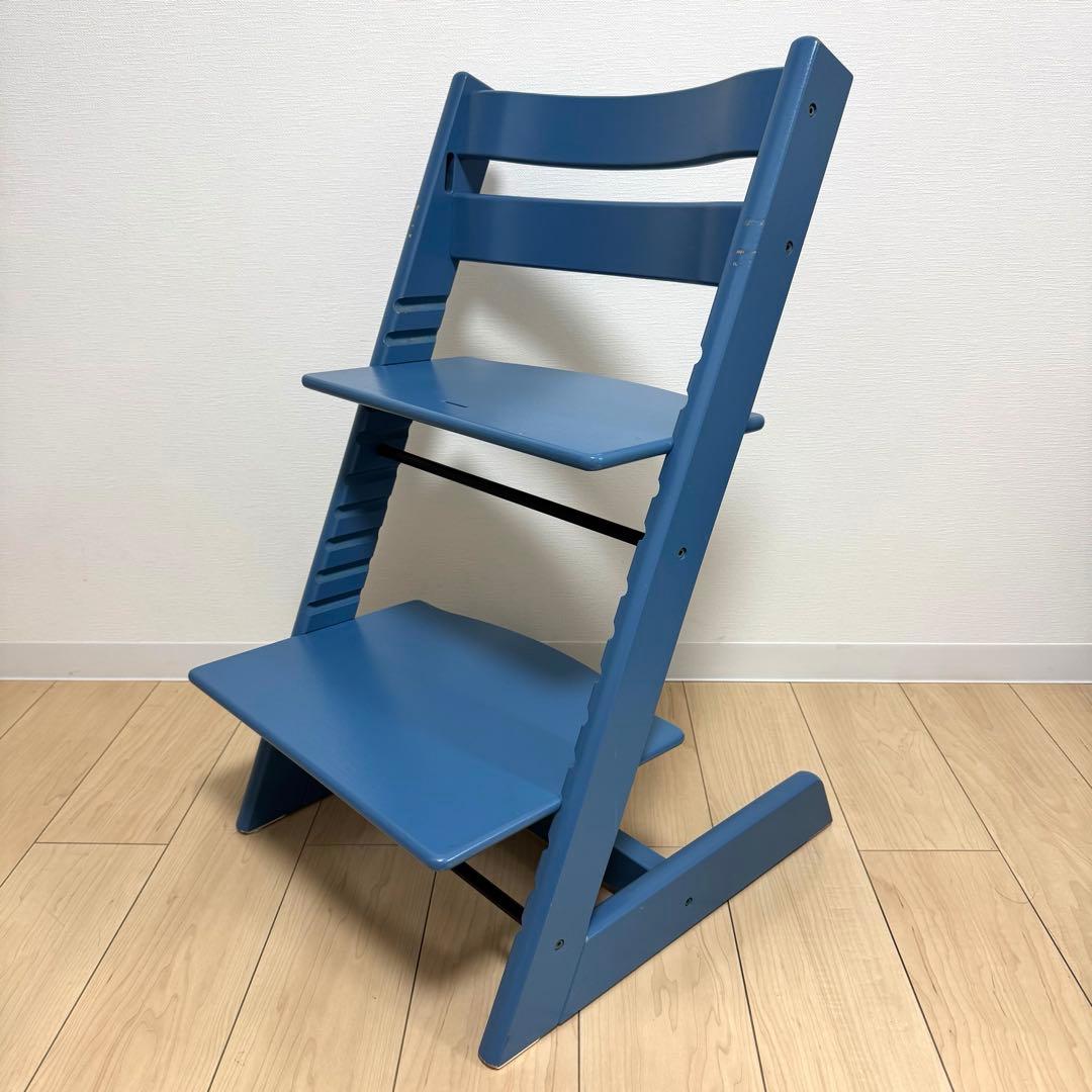 【人気】ストッケ stokke トリップトラップ 北欧 シリアル3 ダークブルー